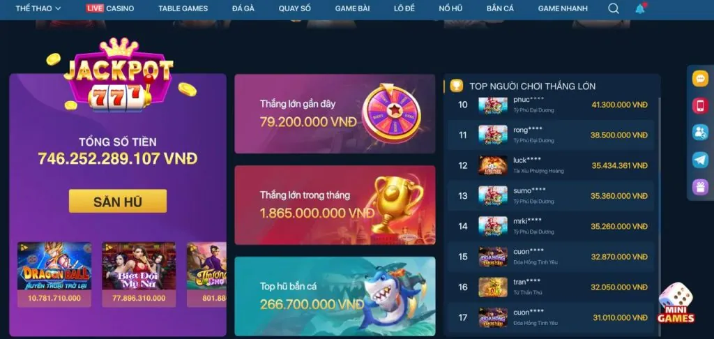 Cách nạp tiền vào game nổ hũ